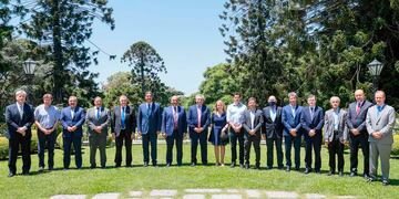 Los gobernadores se reúnen en busca del armado electoral del Frente de Todos.