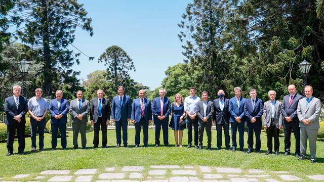 Los gobernadores se reúnen en busca del armado electoral del Frente de Todos.