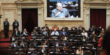 Sesión en la Cámara de Diputados por el Presupuesto 2023. Foto: Federico López claro
