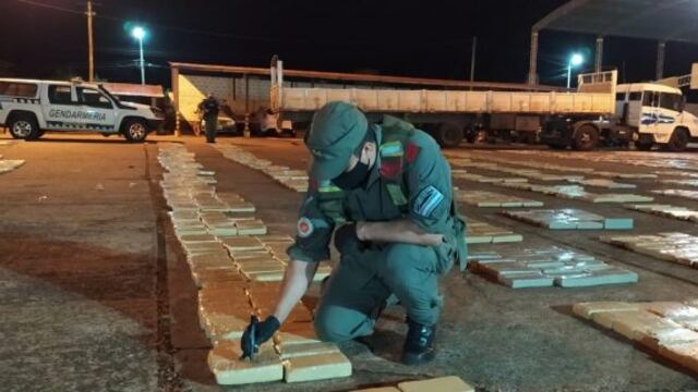 Secuestraron más de cinco toneladas de droga en Oberá.