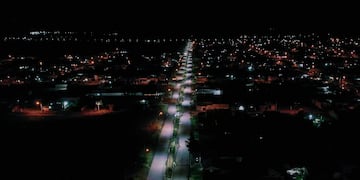 Instalaron más de 50 luces LED en Avenida Triunvirato.