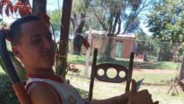 Santiago David Vergara de 15 años