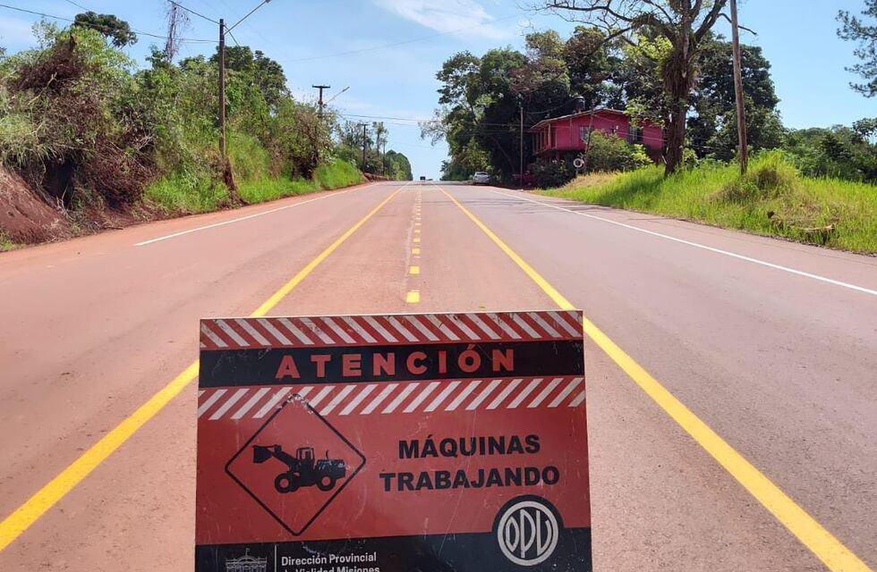 Continúa la obra en la avenida Los Cedros de Eldorado