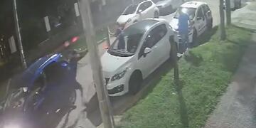 La Matanza. Balearon al hijo de 14 años de un dirigente de Vélez Sarsfield durante un robo. (Captura de video)