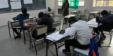 Clases presenciales (Foto: Orlando Pelichotti / Los Andes)