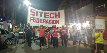 Los docentes agremiados a Sitech Federación continuarán las medidas de fuerza.