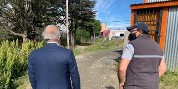 Mario Daniele recorrió el Barrio Los Morros