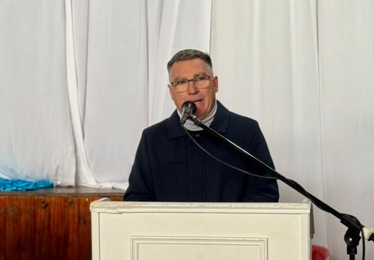 El intendente de Saturnino María Laspiur, Horacio Depetris