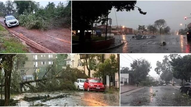 Advierten que Misiones se verá afectada por intensas lluvias y granizos hasta mitad del año que viene.