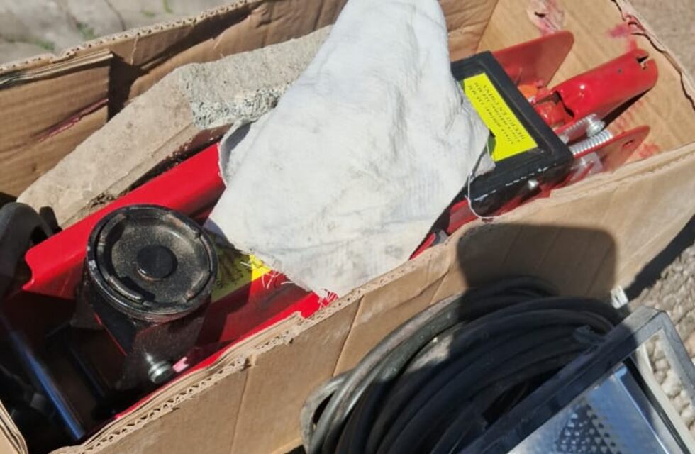 Detención y recupero de elementos robados