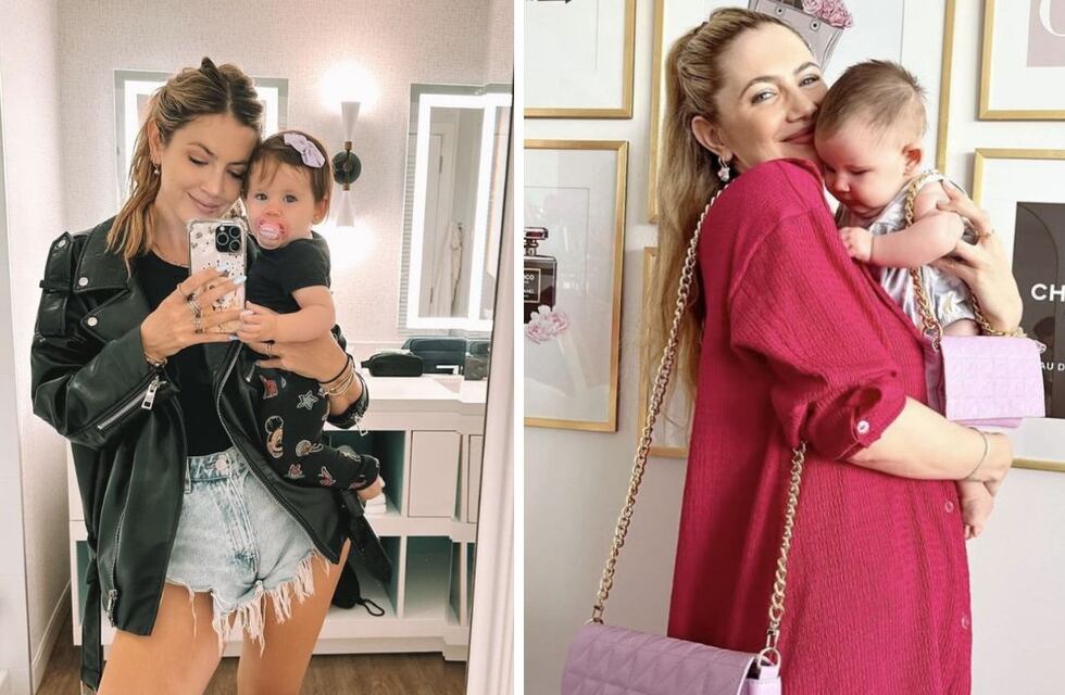 Pura ternura: el primer matchy look de Arianna y su mamá Stephanie Demner