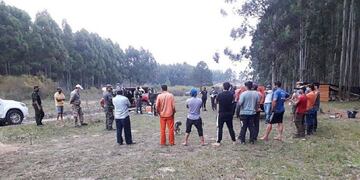 12 trabajadores rurales fueron rescatados en un campo de Concordia. Vivían bajo condiciones deplorables.