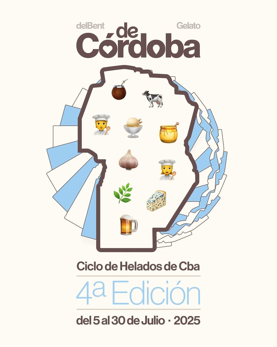 La cuarta edición del ciclo de helados de Córdoba.