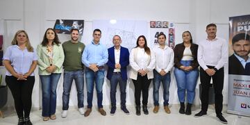 Presentación de la lista "Santa Fe Puede" encabezada por Juan Scavino y con el apoyo de Leonardo Viotti