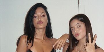 La vez que Emilia Mernes y Oriana Sabatini se besaron para un videoclip