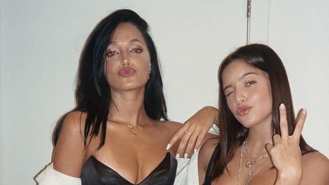 La vez que Emilia Mernes y Oriana Sabatini se besaron para un videoclip