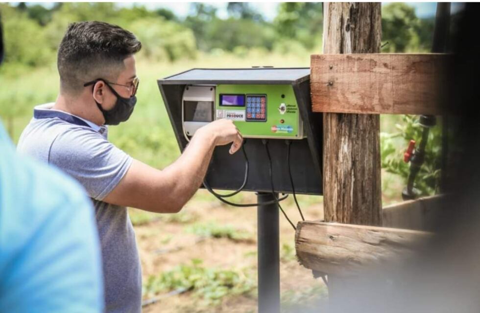 Instalaron un sistema de riego inteligente en Eldorado