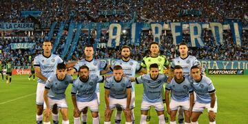 Belgrano, por su victoria contra San Martín (SJ), quedó puntero en soledad (Facundo Luque / La Voz).