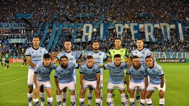 Belgrano, por su victoria contra San Martín (SJ), quedó puntero en soledad (Facundo Luque / La Voz).