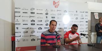 Lucas Bovaglio, el DT de Instituto, tras la victoria sobre Deportivo Madryn y la clasificación a semis del Reducido de la Primera Nacional. (La Voz)