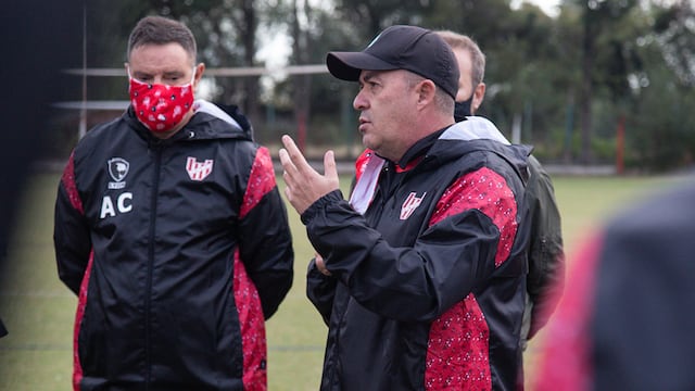 Llegó la hora para el debut de Marcelo Vázquez en Instituto (Foto: Prensa IACC).