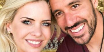 La picante frase de Alejandra Maglietti al ver a su ex Jonás Gutiérrez tocando la guitarra en la calle: “En la ruina”.