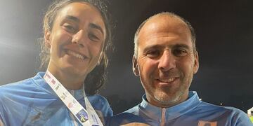 La ushuaiense Renata Godoy logró oro y bronce en el Sudamericano U20 de atletismo