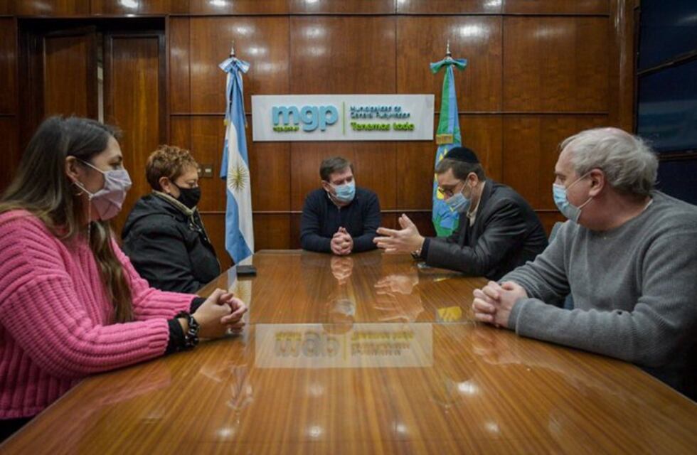 Montenegro se reunió con autoridades de la AMIA y de la SUIM