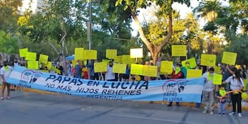 La semana pasada se realizó una marcha para pedir que no se practique la interrupción del embarazo. Diario El Zonda