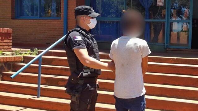Salto Encantado: dos jóvenes detenidos por robo.