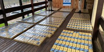 Millonario contrabando de cigarrillos fue secuestrado en El Soberbio.