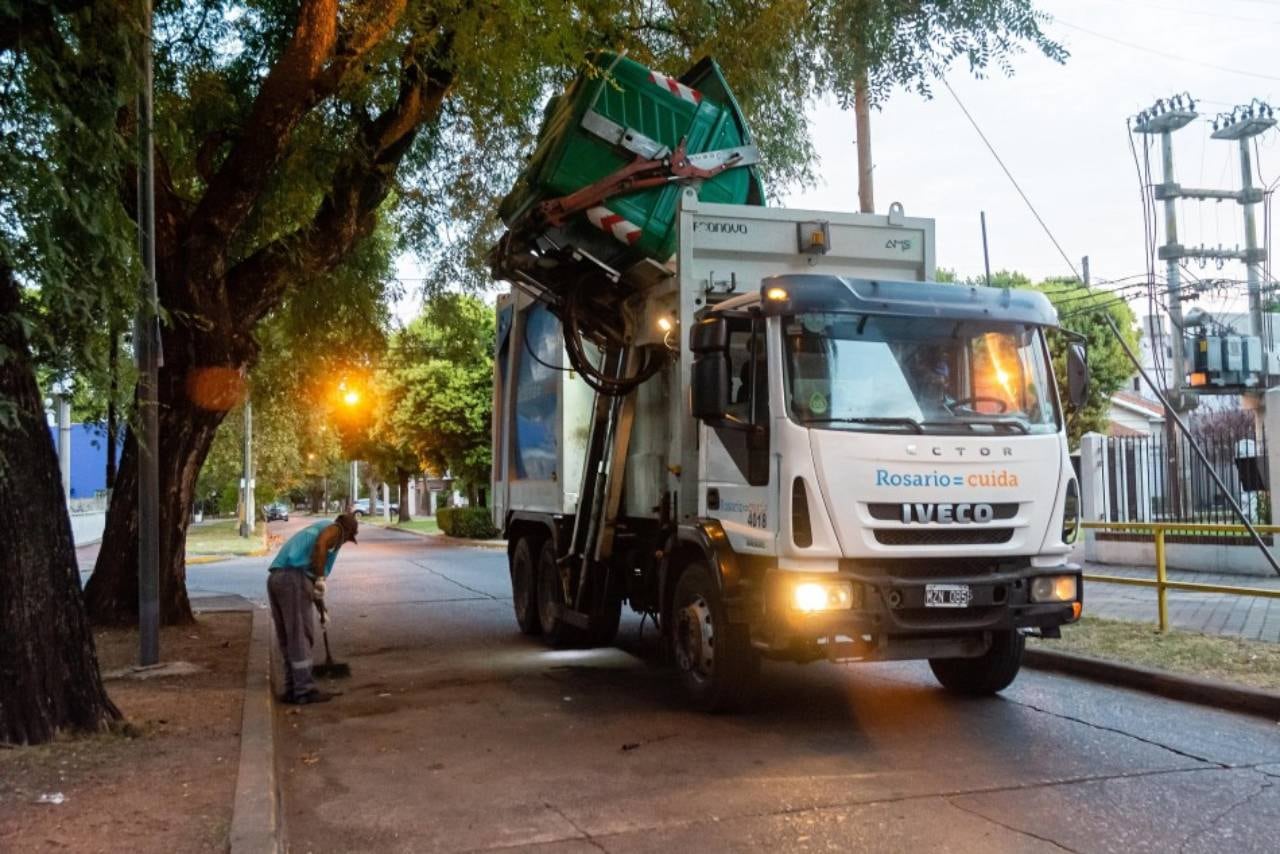 Recolección de residuos en Rosario