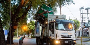 Recolección de residuos en Rosario
