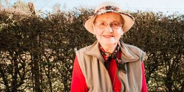 Pepa, la pastelera pampeana de 99 años que continua deleitando con sus tortas.
