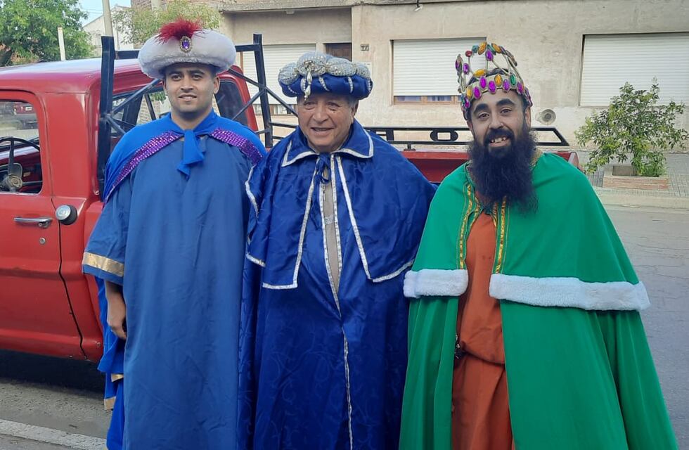 Los Reyes Magos pasaron por Punta Alta y fue emocionante
