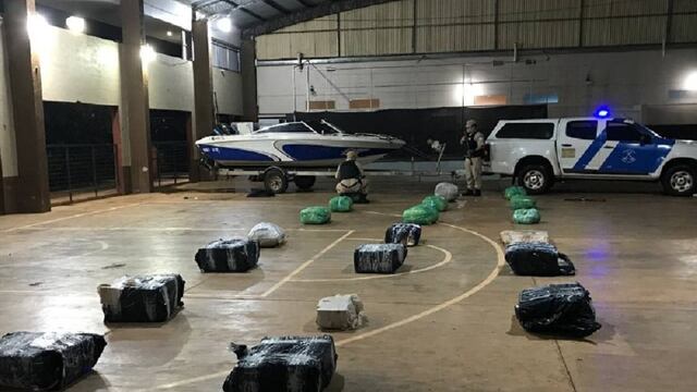 Golpe al narcotráfico en Posadas: Prefectura frustró cargamento de media tonelada de droga