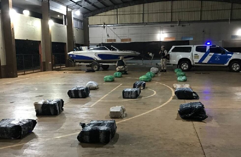 Golpe al narcotráfico en Posadas: Prefectura frustró cargamento de media tonelada de droga