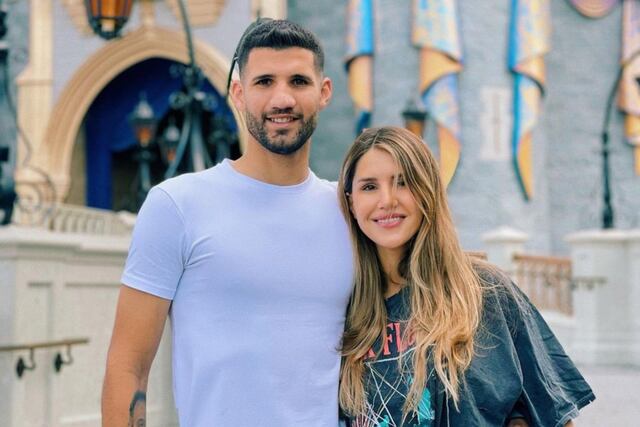 Mica Tinelli y Licha López cuando aún estaban juntos como pareja.