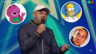 El cordobés que hizo reír a todos en Got Talent Argentina.