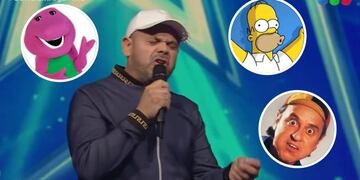 El cordobés que hizo reír a todos en Got Talent Argentina.