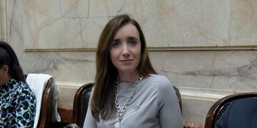 Victoria Villarruel, candidata a vicepresidenta por La Libertad Avanza.
