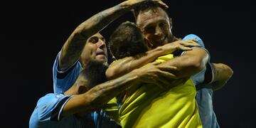 Belgrano ganó por el gol de Susvielles. "Era el premio merecido", aseguró Farré (Foto: Javier Ferreyra).