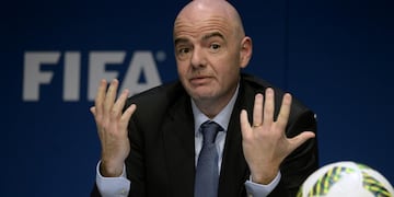 Gianni Infantino, presidente de la Fifa. (Foto: AP)