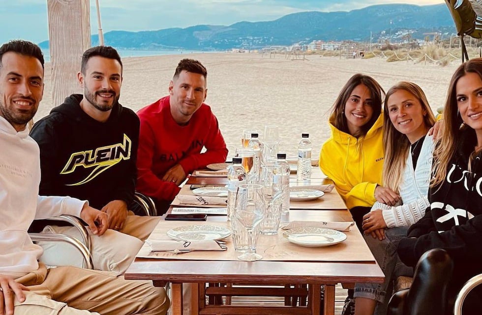 “Nochecita con amigos”: Las imágenes de Antonela Roccuzzo y Messi de visita en Barcelona