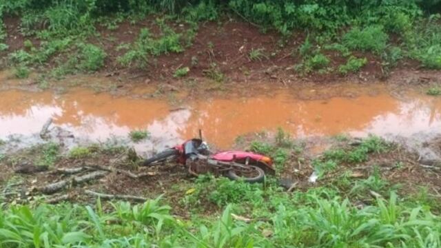 Puerto Esperanza: motociclista falleció tras agonizar en el hospital.