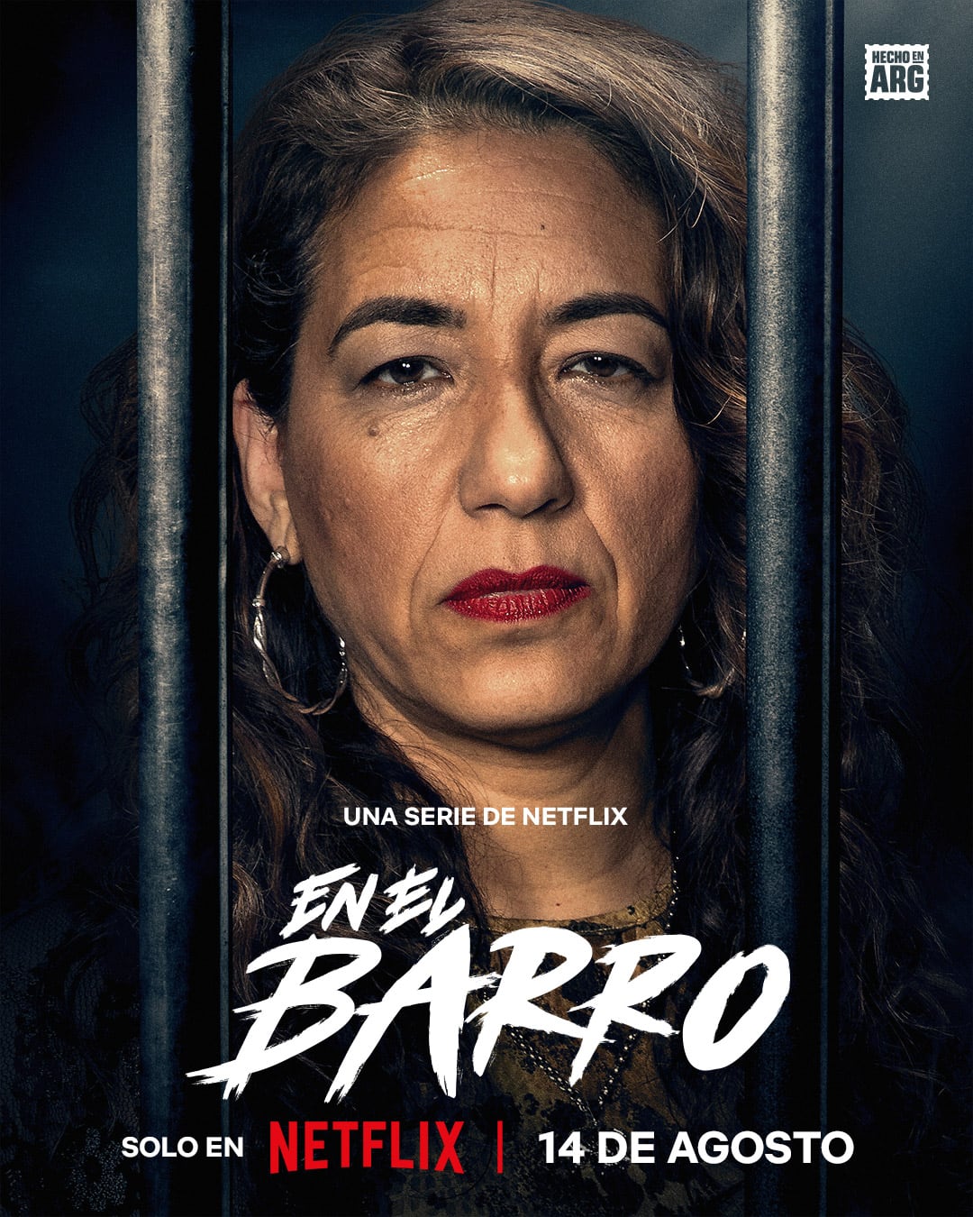 Lorena Vega es "La Zurda". Foto: Netflix.