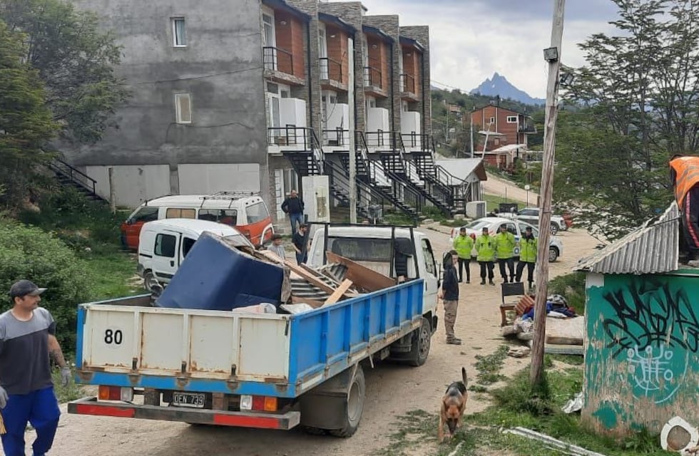 Ushuaia: recuperan un nuevo espacio verde en el barrio Mirador del Beagle