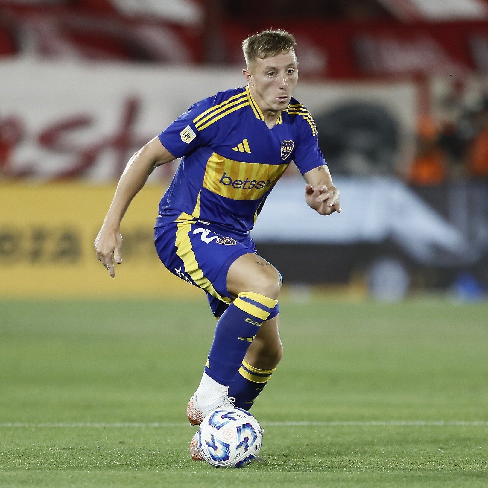 Juan Barinaga de Boca. Huracán y el Xeneize empatan sin goles (TNT Sports)