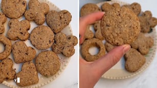 Cómo hacer galletitas integrales: receta en cuatro pasos y súper nutritivas para la merienda