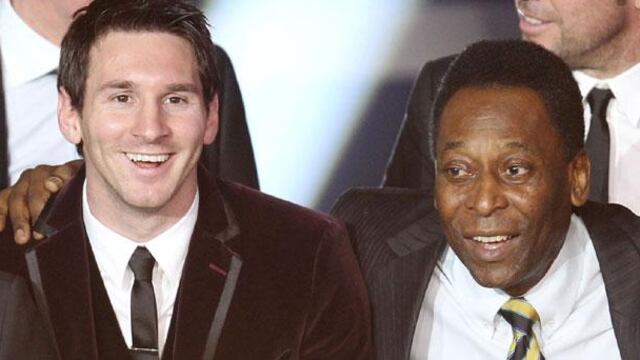 Pelé felicitó a Messi por superar su récord de goles con selecciones: “Perdona si llego tarde”